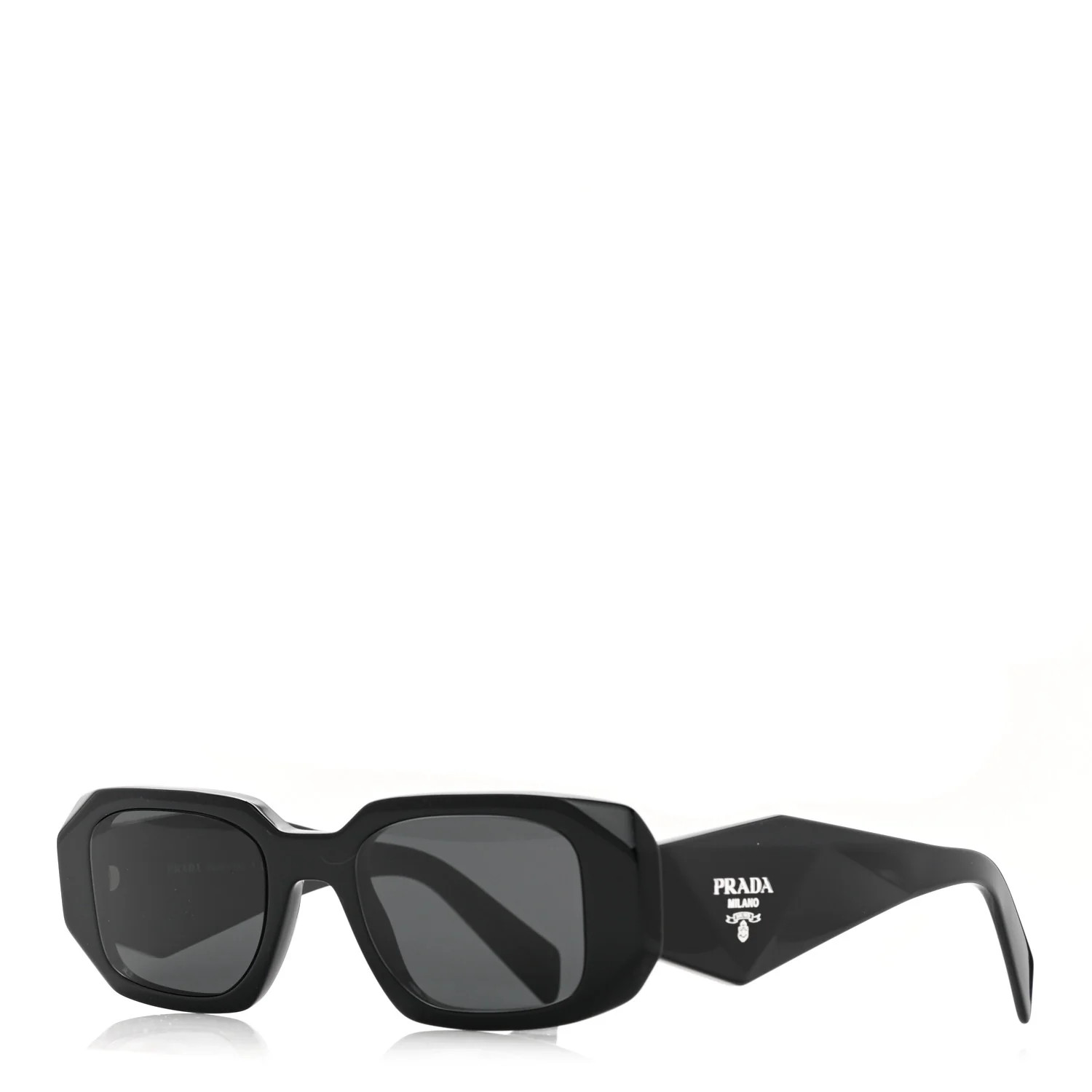 PRADA Sunglasses SPR 17W Black | FASHIONPHILE (US)