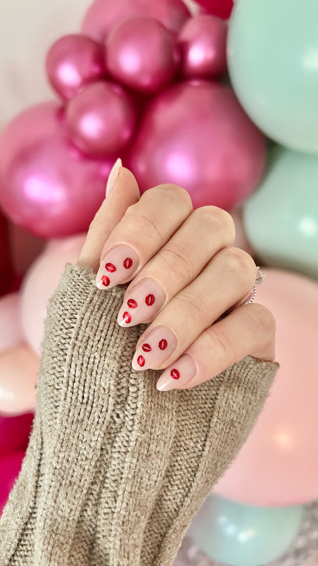 THE CUTEST Valentines nails from @PaintLab 😍 I’m so in love with these! Only took 10 minutes to apply at home and now I’m set for date night, Galentines parties and Valentines this month! Instantly put me in the mood for February ❤️🥰 #ad #gifted 

#LTKValentine #LTKselfcare #LTKBeauty