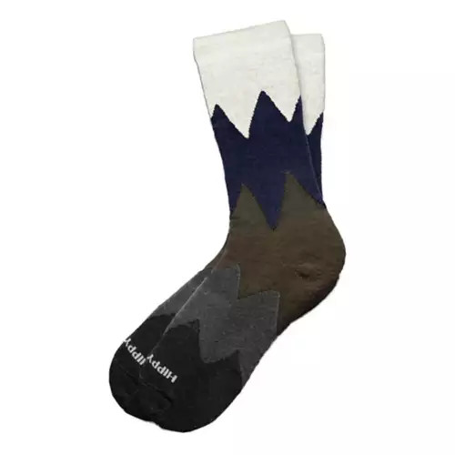 Adult Hippy Feet Yosemite Wool Chevron Crew Socks | Scheels