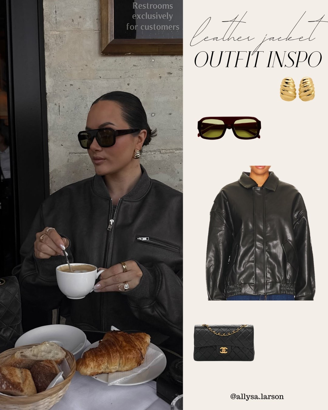 Chic leather jacket outfit - perfect for brunch in Paris

Jacket is from The Frankie Shop but linking some similar options below

#LTKFindsUnder100 #LTKSeasonal #LTKStyleTip