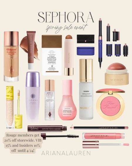 Sephora sale, sephora, beauty sale, beauty, beauty faves, makeup, self care, routine, makeup routine 

#LTKbeauty #LTKSeasonal #LTKBeautySale