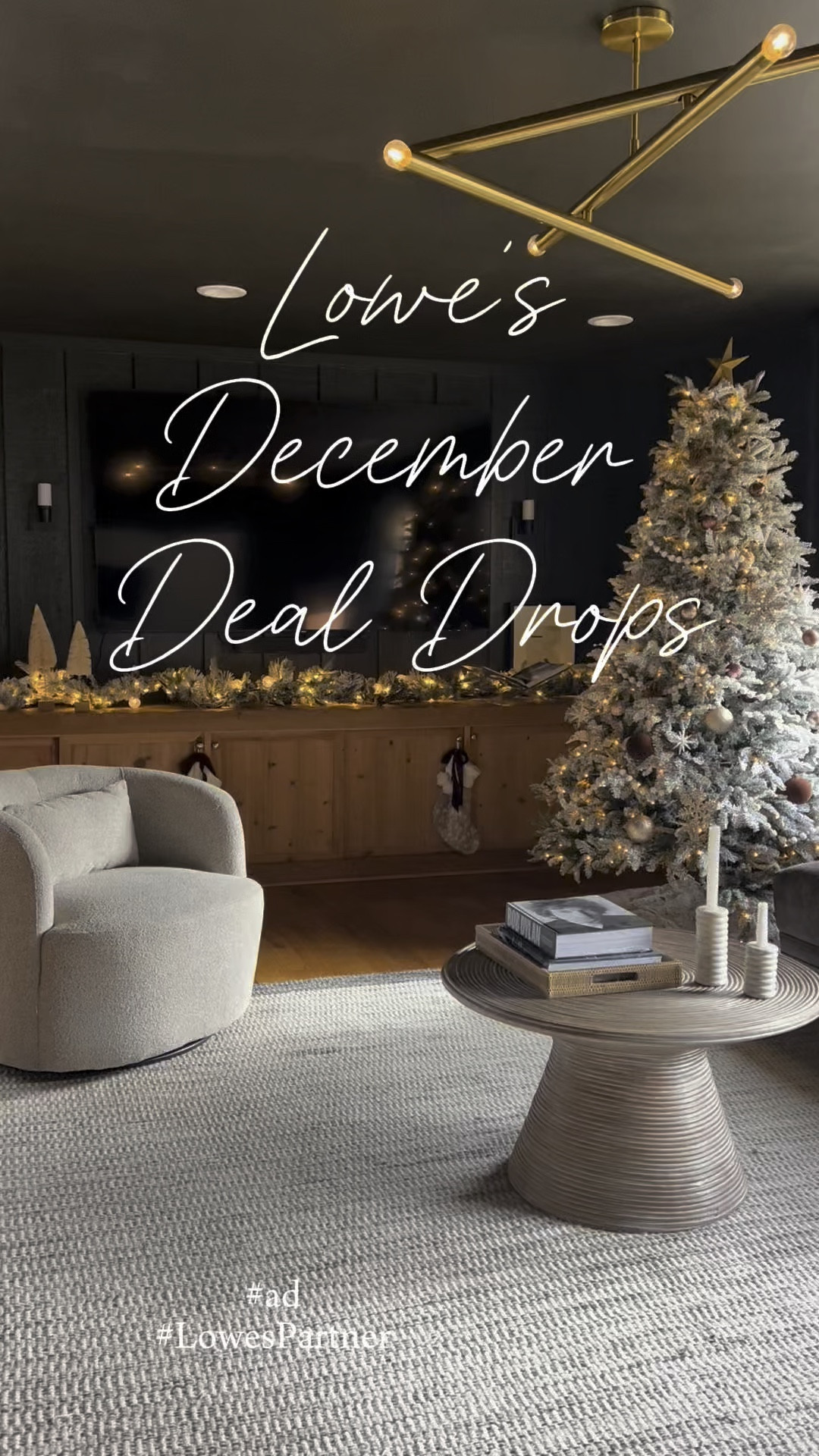 #AD Putting the finishing touches on my holiday home decor today with the help of @loweshomeimprovement. 


Be on the lookout for their December Deal Drops which is in full swing right now, my friends! Each week, they will be dishing out new discounts on select products!


To get my lake cottage in full winter wonderland mode, I decided to take advantage of their Holiday Home Decor and Storage deal drops. #LowesPartner


To shop all of the products used here, follow my shop @designingvibes on the @shop.LTK app! #liketkit, #LTKStyleTip #LTKHome

#LTKHoliday #LTKHome #LTKSaleAlert