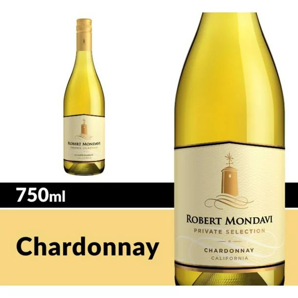 Robert Mondavi Private Selection Chardonnay White Wine, 750 mL Bottle, 13.5% ABV - Walmart.com | Walmart (US)