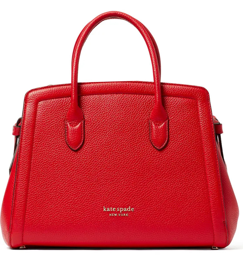 knott medium leather satchel | Nordstrom