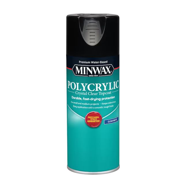 Minwax Polycrylic Clear Matte Water-Based Polyurethane Aerosol Spray (11.5-oz) | Lowe's