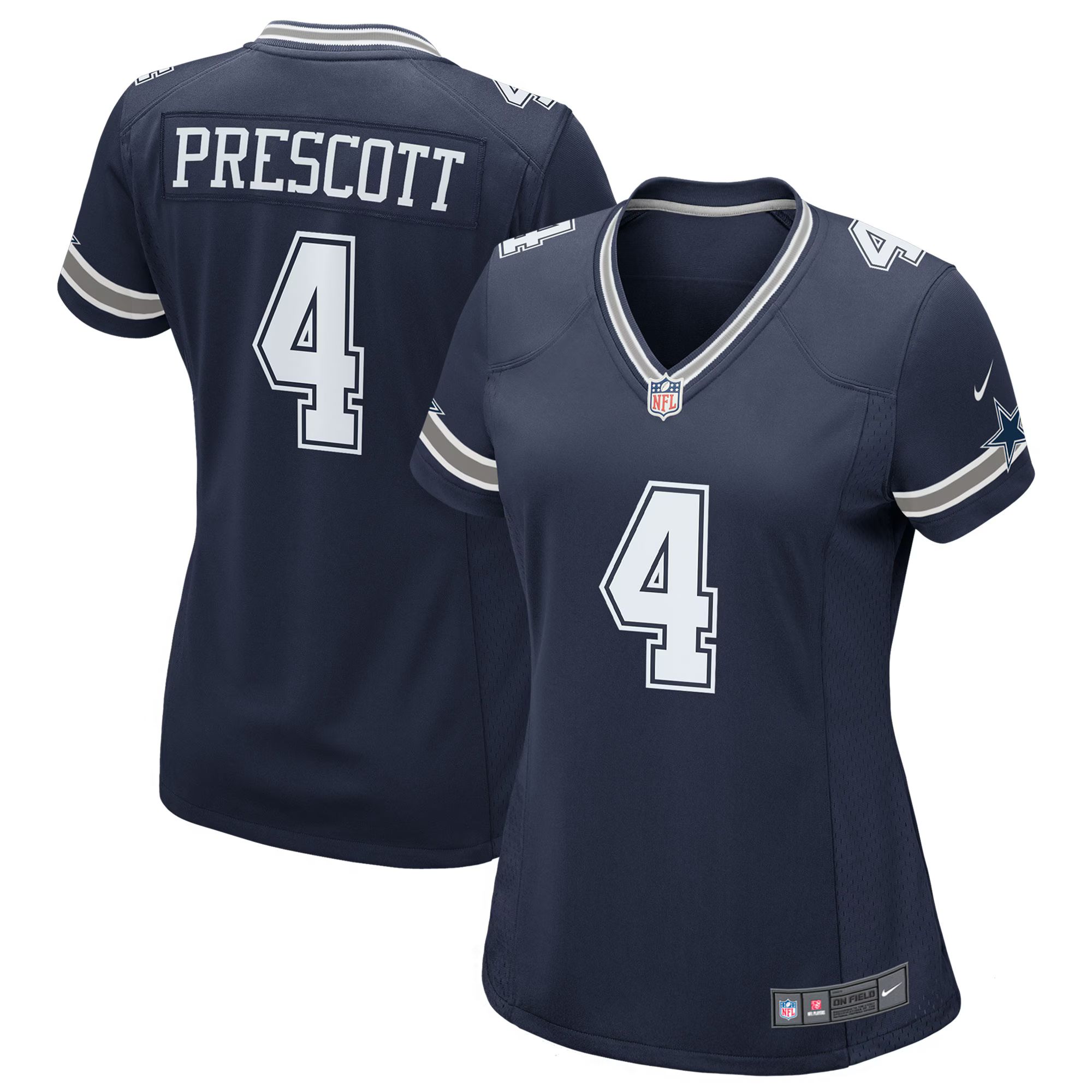 Dak Prescott Dallas Cowboys Nike Women's Game Team Jersey - Navy | Fanatics