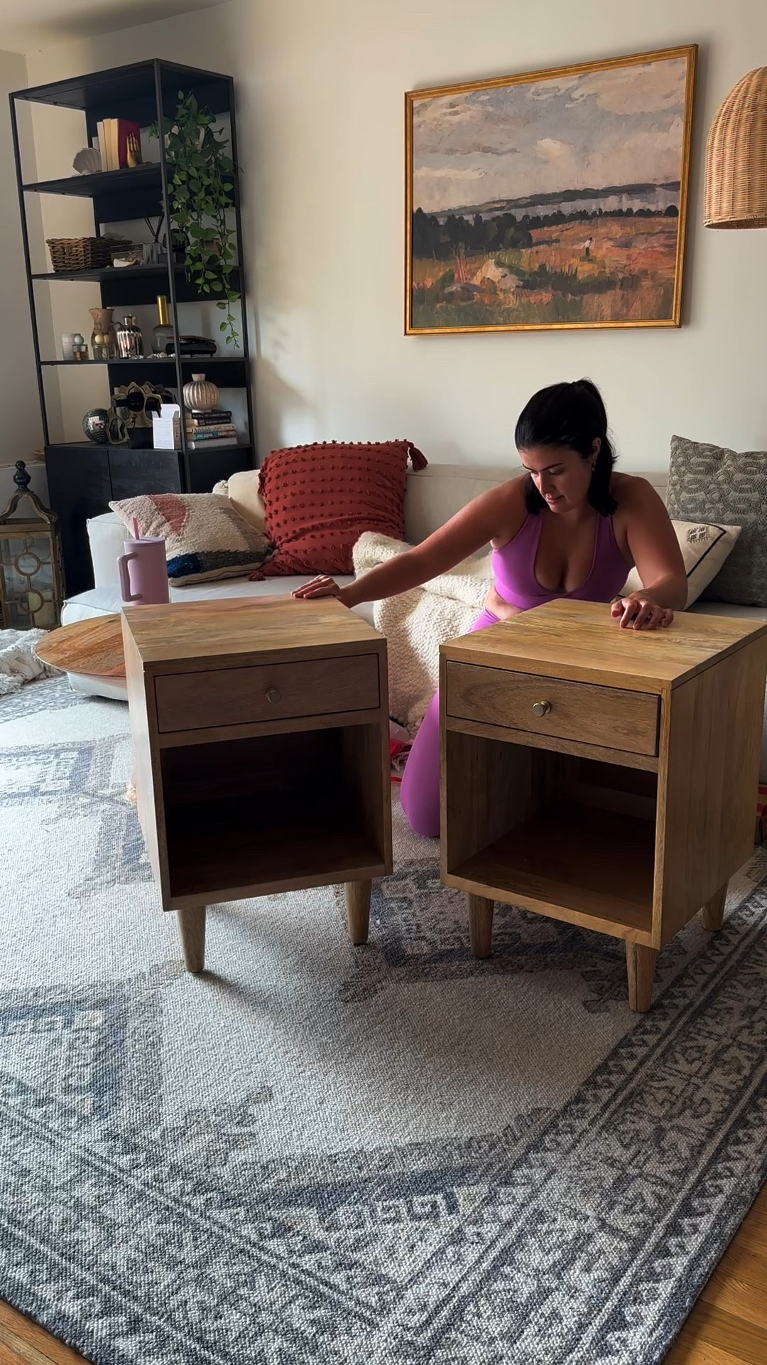 New bedside tables! Super easy to assemble and not extremely expensive. I love!! 

#LTKFind