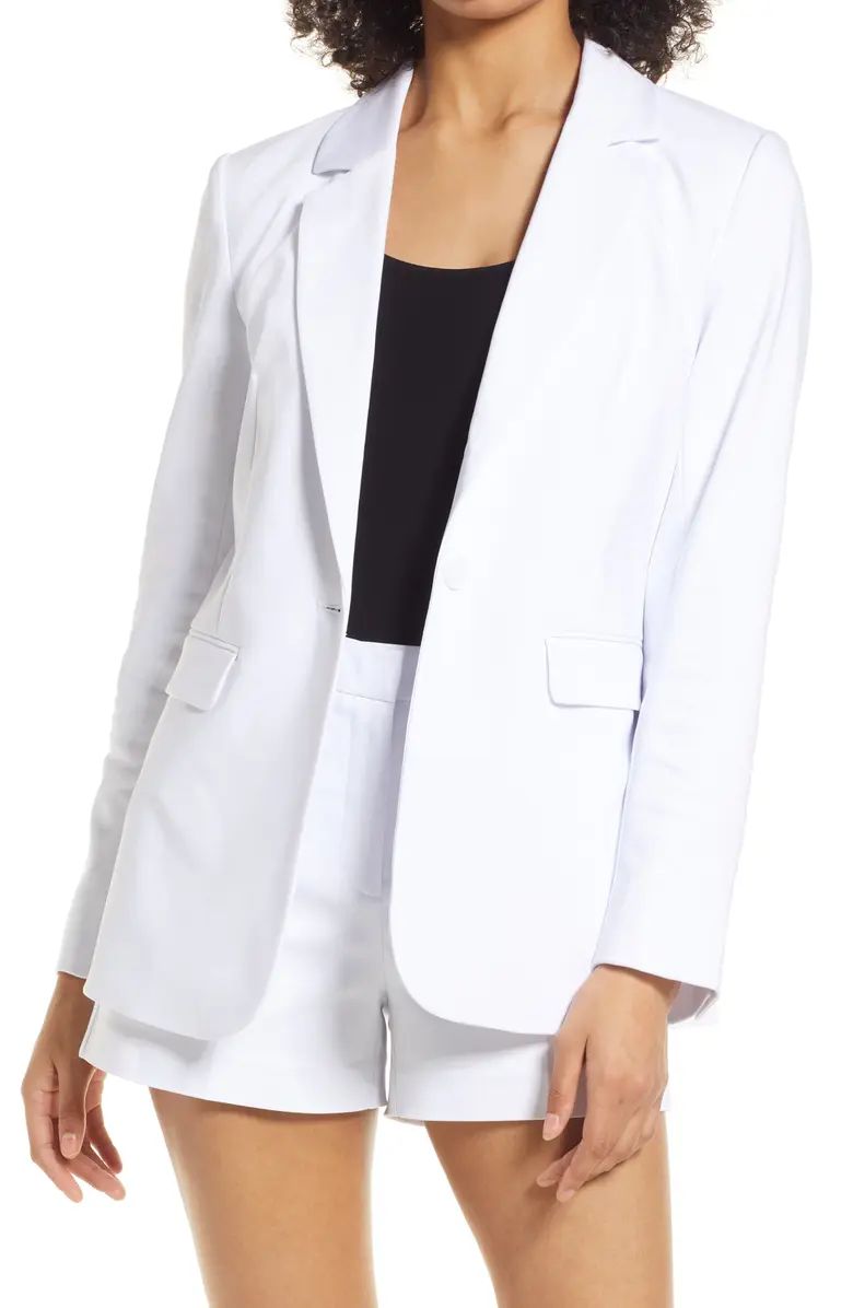 Halogen® One-Button Blazer | Nordstrom | Nordstrom