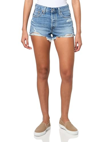 Levi's Women's 501 Original Shorts (Also Available in Plus), (New) Blow Big Horns, 27 | Amazon (US)