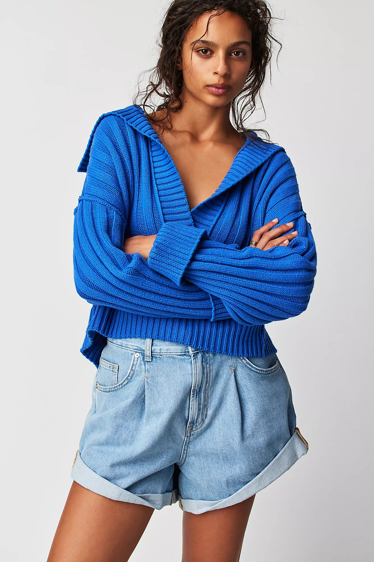 We The Free Rudi Funnel Neck Sweater | Free People (Global - UK&FR Excluded)