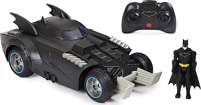 DC Comics Batman Launch and Defend Batmobile Remote Control Vehicle with Exclusive 4-inch Batman ... | Amazon (US)
