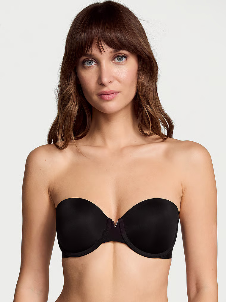 Buy Illusions Smooth Uplift Strapless Bra, Praline - Order Bras online - Victoria's Secret US | Victoria's Secret (US / CA )
