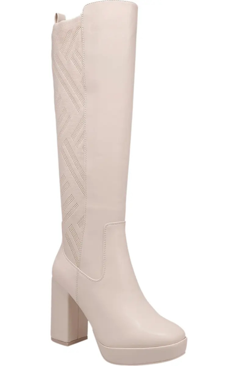 MIA Elisenda Knee High Platform Boot (Women) | Nordstrom | Nordstrom