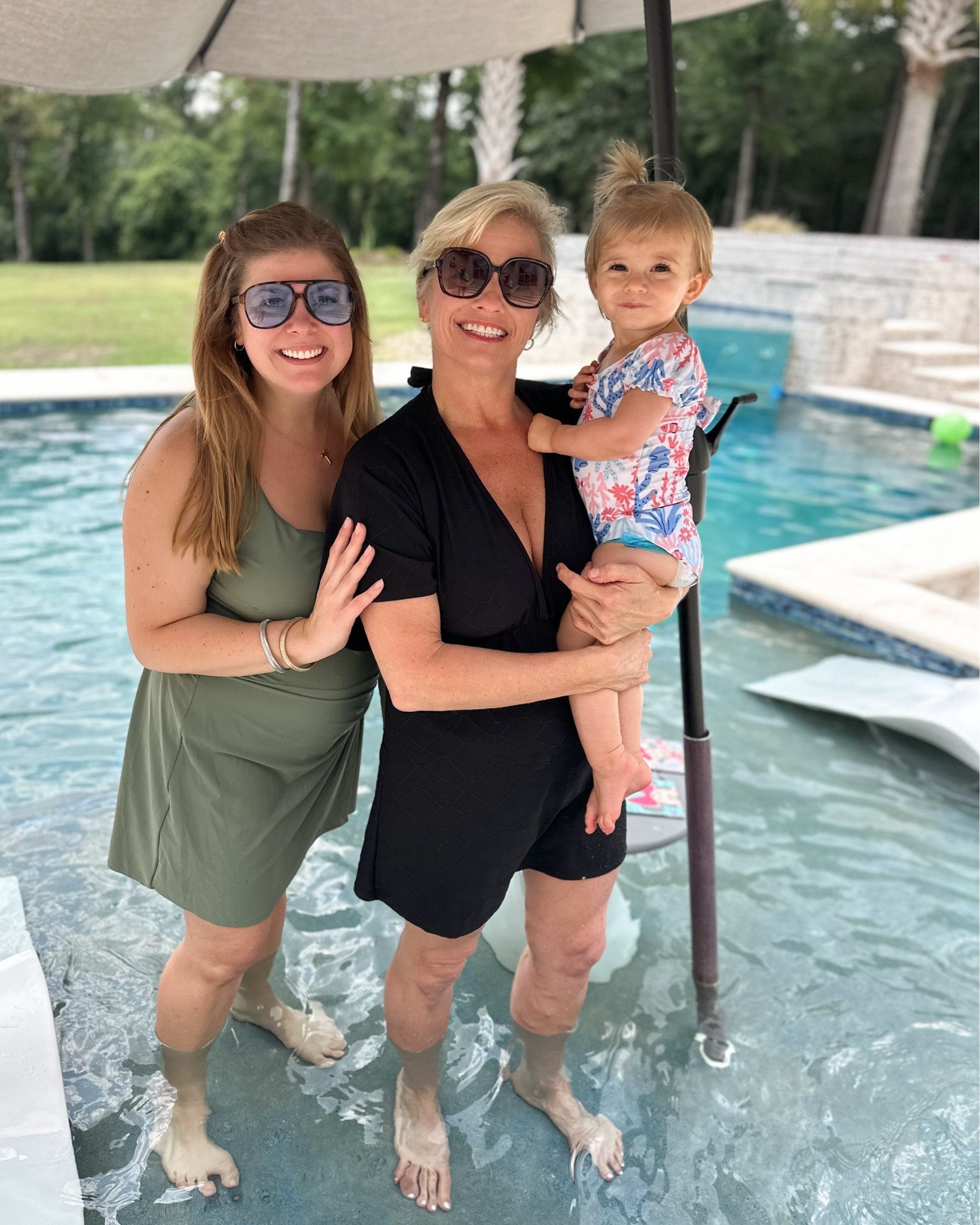 Time and Tru women’s wrap swim dress on sale at Walmart! Love this olive color and the gold hardware on the back make this swimsuit so feminine.

#LTKSwim #LTKMidsize #LTKSaleAlert