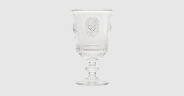 Lion head wine glass | Gucci (US)