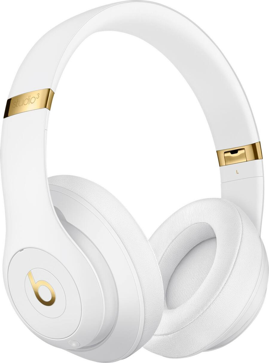 Beats - Studio³ Wireless Noise Cancelling Headphones - White | Best Buy U.S.