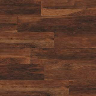 Take Home Sample - River Penfold Hickory Waterproof Laminate Floor Tile Flooring | The Home Depot