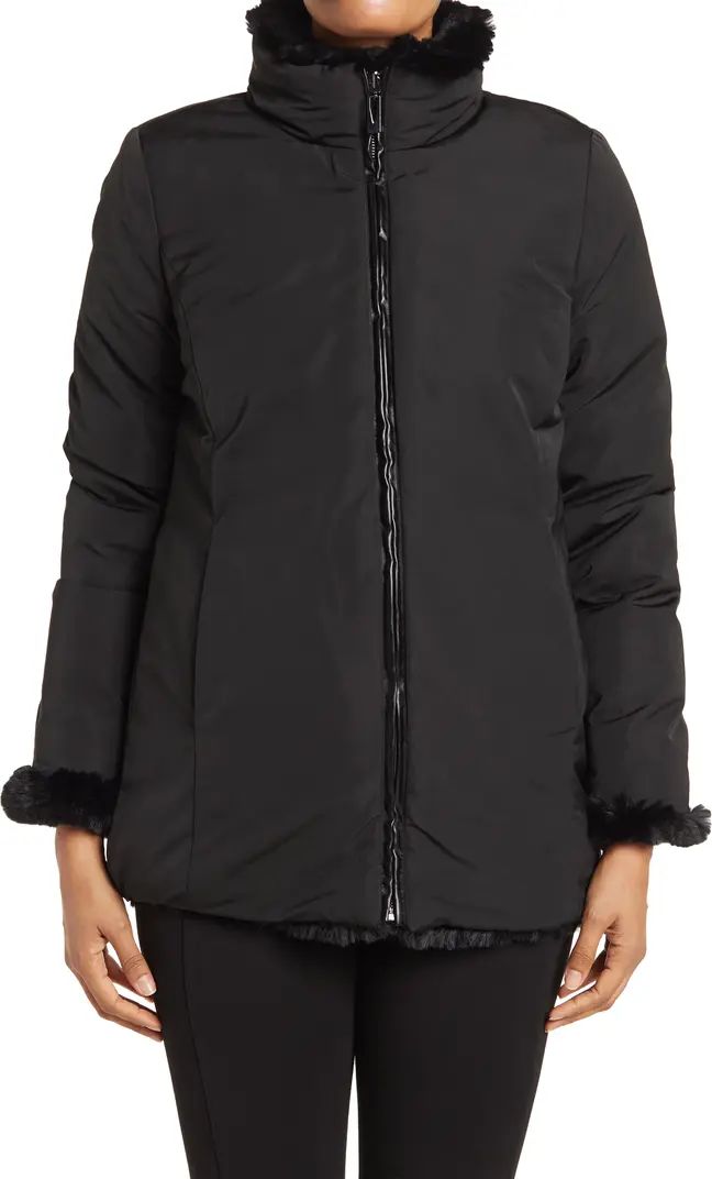 Reversible Faux Fur Jacket | Nordstrom Rack