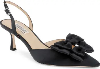 Badgley Mischka Collection Giovanna Slingback Pointed Toe Pump (Women) | Nordstromrack | Nordstrom Rack
