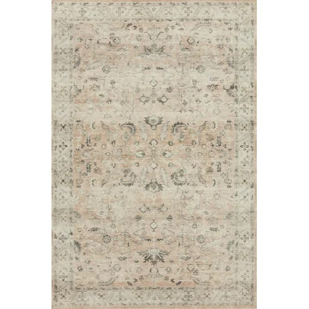 Loloi II Hathaway Printed Oriental Area Rug Blush / Multi 7 -6 x 9 -6 | Walmart (US)