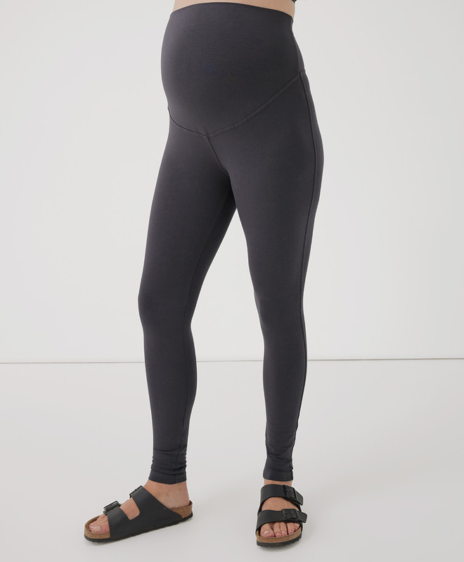 Women’s Maternity On The Go-to Legging made with Organic Cotton | Pact | Pact Apparel