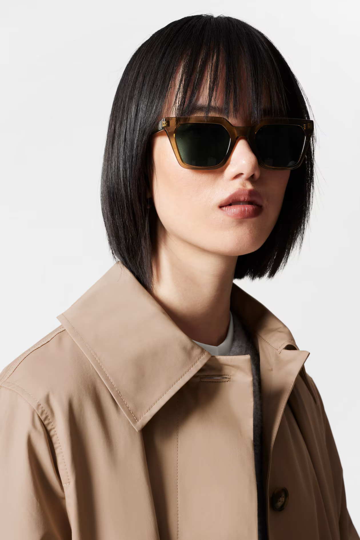 Square-Frame Sunglasses | H&M (UK, MY, IN, SG, PH, TW, HK)