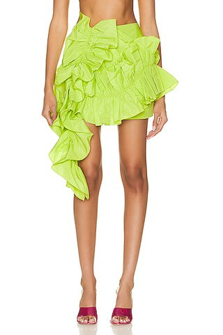 Ela Ruffle Mini Skirt | FWRD 