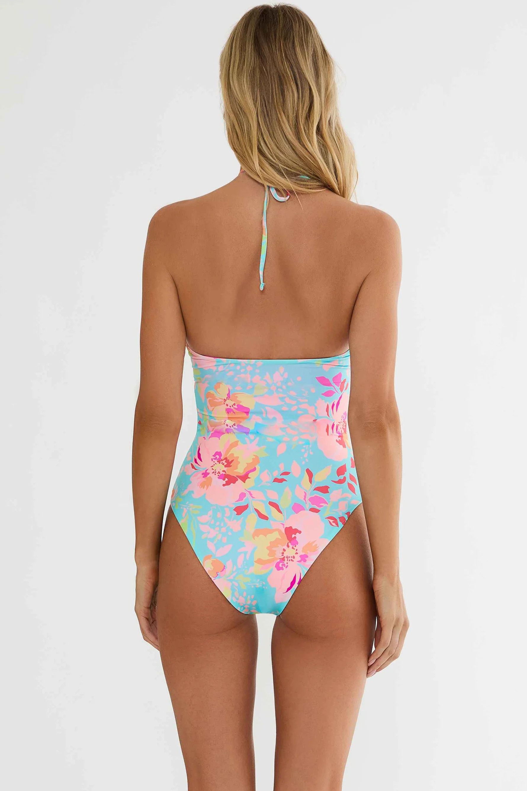 Phoenix One Piece Bloom Lagoon | Floral One Piece | Beach Riot | Beach Riot