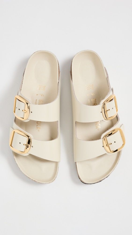 Birkenstock Arizona Big Buckle High Shine Sandals | Shopbop | Shopbop