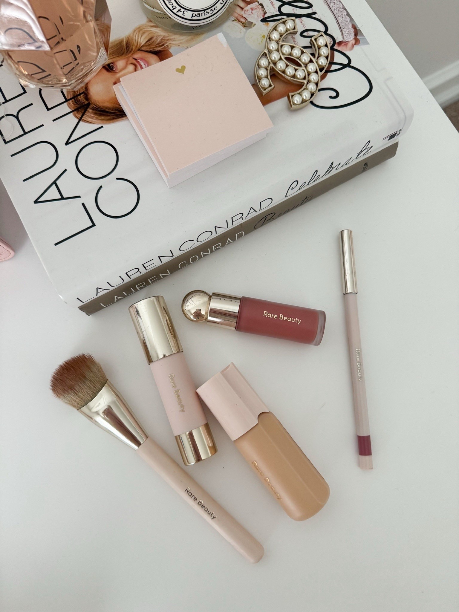 Everyday Makeup favorites from Rare Beauty! These are the products I use for a quick less than 5 minute routine day to day. It’s a great work makeup routine if you need something quick :) 

#LTKxSephora #LTKbeauty