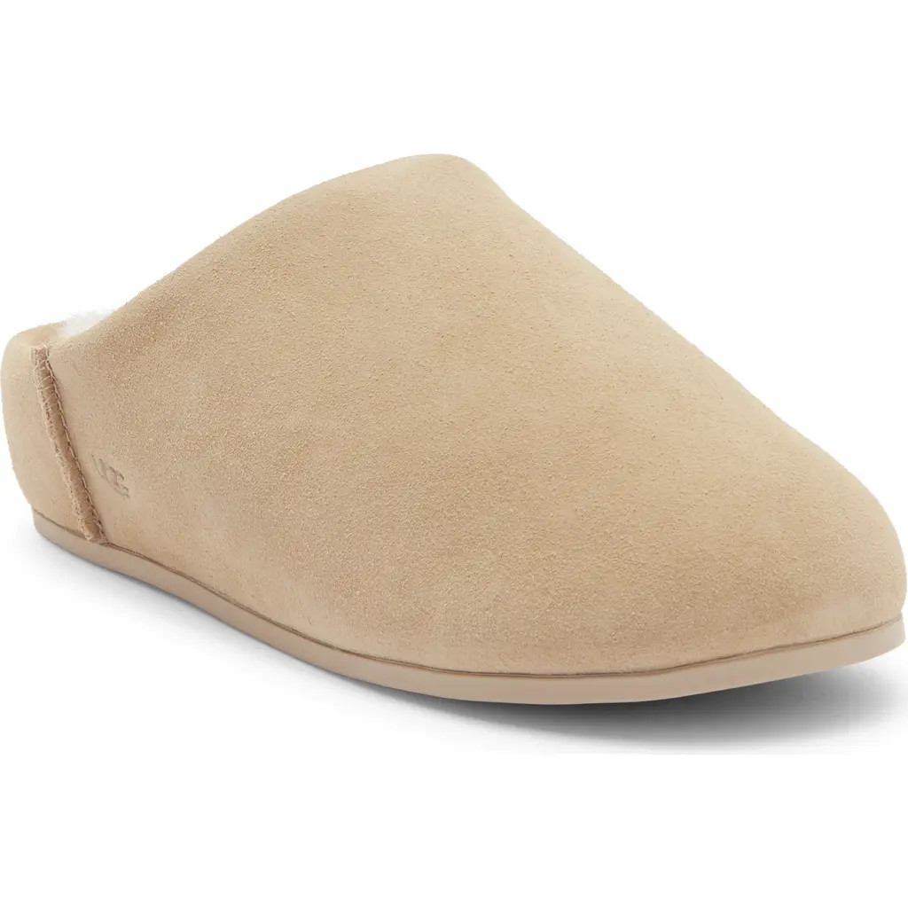 UGG(r) Elea Waterproof Suede Slipper in Sand at Nordstrom, Size 9 | Nordstrom