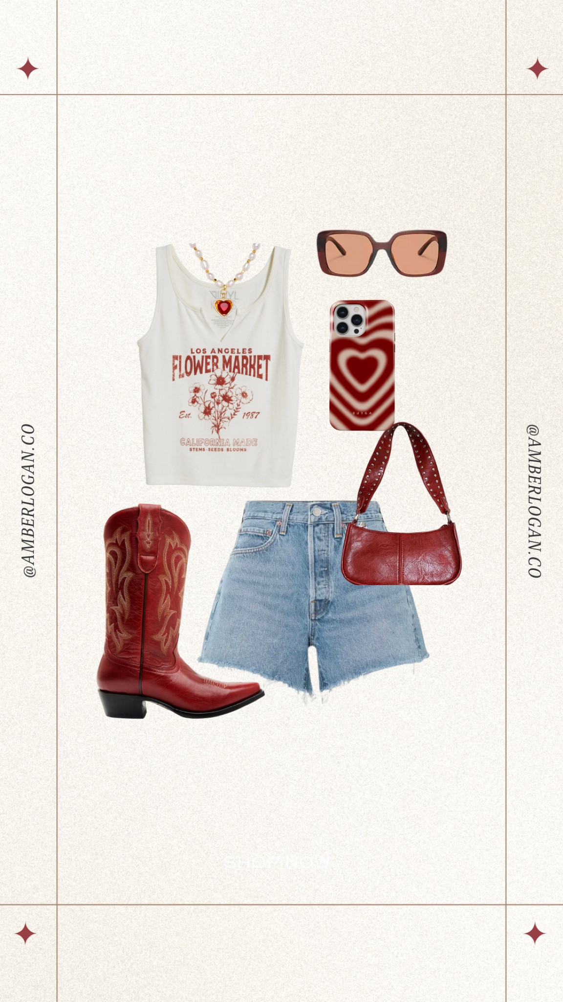 July 4th outfit idea

Red cowboy boots, country concert outfit 

#LTKFindsUnder100 #LTKShoeCrush #LTKStyleTip