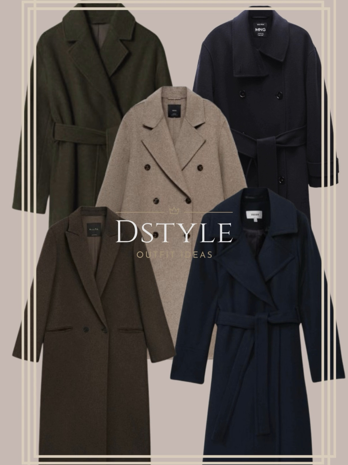 Dark khaki green coat, dark green wool-blend coat, medium brown oversized wool coat, navy wool coat, teal belted wool coat, classic wool coat, elegant coats, belted coat, neutral outerwear

#LTKSeasonal #LTKStyleTip