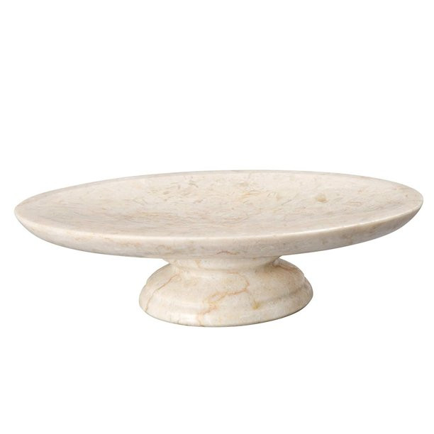 Creative Home Pedestal Champagne Marble Soap Dish (Oval) - Walmart.com | Walmart (US)