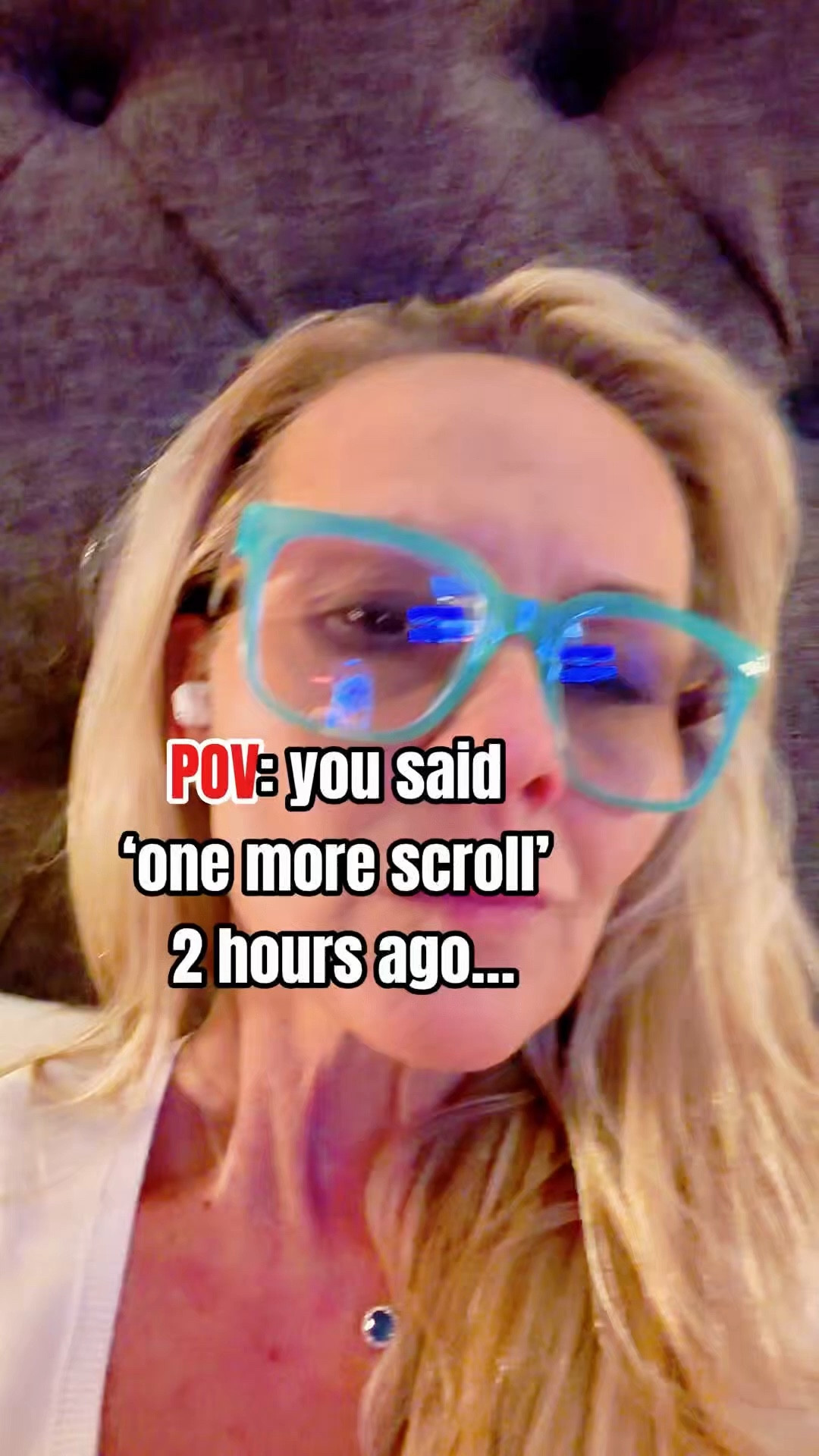 Late night doom scrolling… not stopping 😅

But my eyes aren’t struggling anymore
these made it way easier to stare at my phone

Also kinda love how they look 👀

Make sure you check for coupons
Don’t take my word for it. Check out the reviews below

#nighttimeroutine #cozyvibes #amazonfinds #ugccreator #relatablecontent

#LTKselfcare #LTKdayinmylife