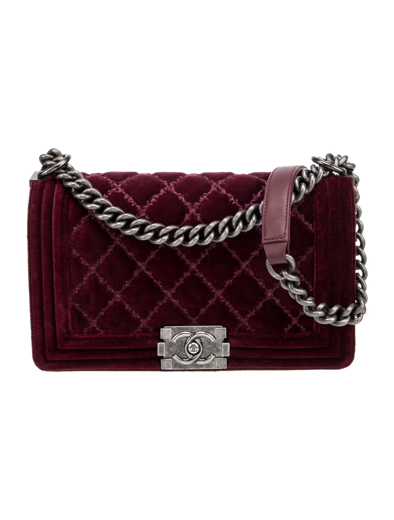 Medium Velvet Boy Bag | The RealReal