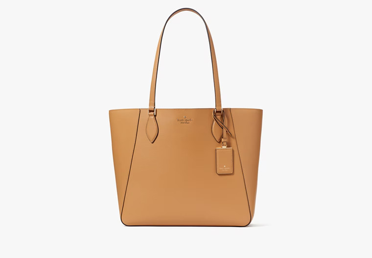 Kate Spade Poppy Large Tote, Tiramisu Mousse | Kate Spade Outlet