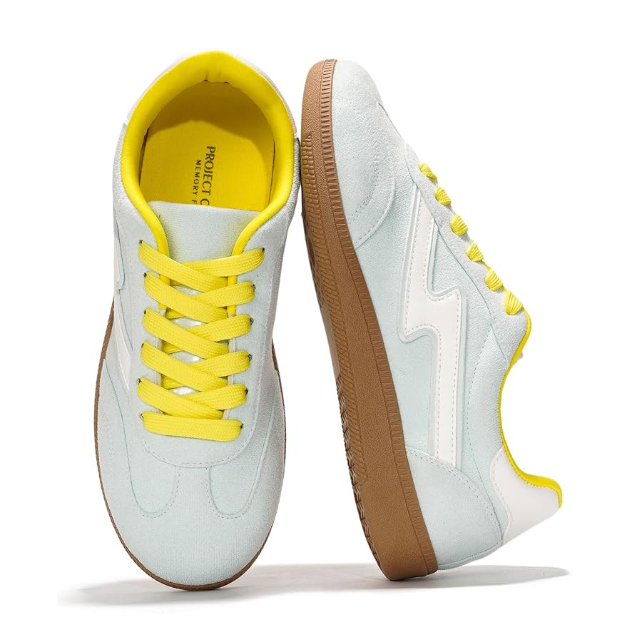 Project Cloud Sneakers for Women - Lace-Up Shoes for Women Trendy Women Sneakers with Memory Foam... | Amazon (US)