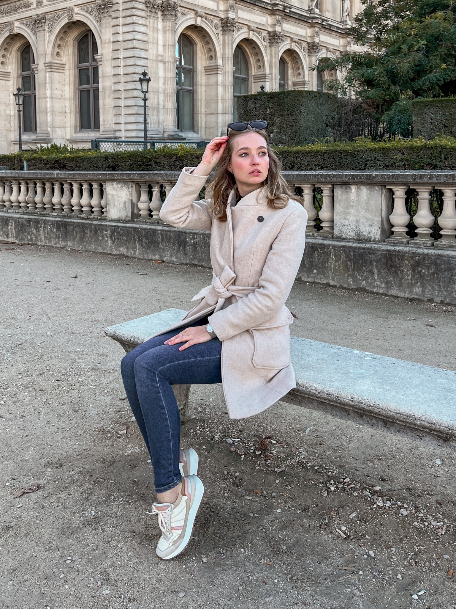 My go to Parisian sightseeing city outfit for a casual but comfy stylish look! What I wore, what to wear, office outfit, outfit ideas 

#LTKeurope #LTKU #LTKstyletip