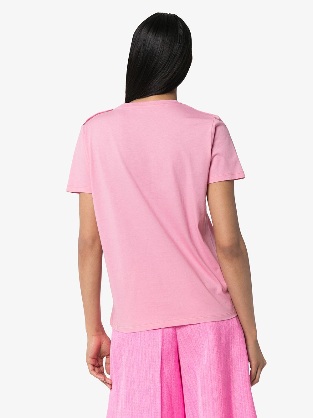 logo-print cotton T-shirt | Farfetch (AU)