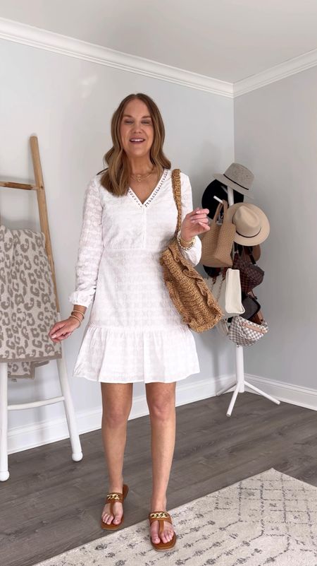 These easy throw on and go spring dresses are all under $20, come in multiple colors and can be styled so many different ways👏🏼 I’m in a medium in all three. 

Eyelet dress, Walmart haul, Walmart try on, Walmart fashion finds, Walmart style, casual dresses, vacation outfit, inclusive fashion, time and tru, over 40 style


#LTKVideo #LTKSeasonal #LTKover40