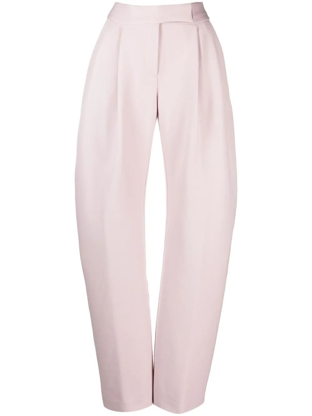 The Attico Tailored wide-leg Trousers | Pink | FARFETCH PT | Farfetch Global