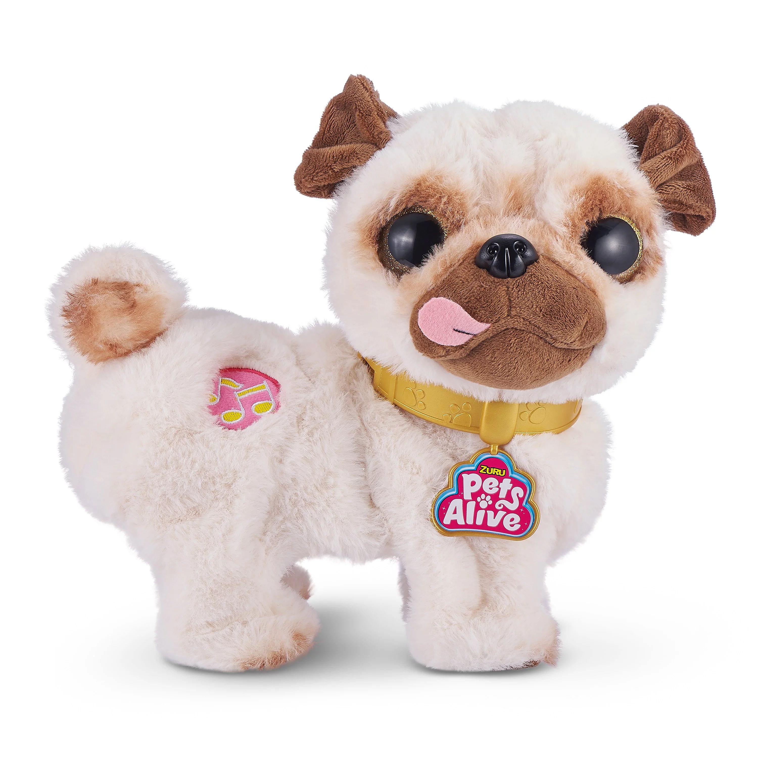 Pets Alive Poppy the Booty Shakin’ Pug – Interactive Dancing Plush Puppy by ZURU - Walmart.co... | Walmart (US)