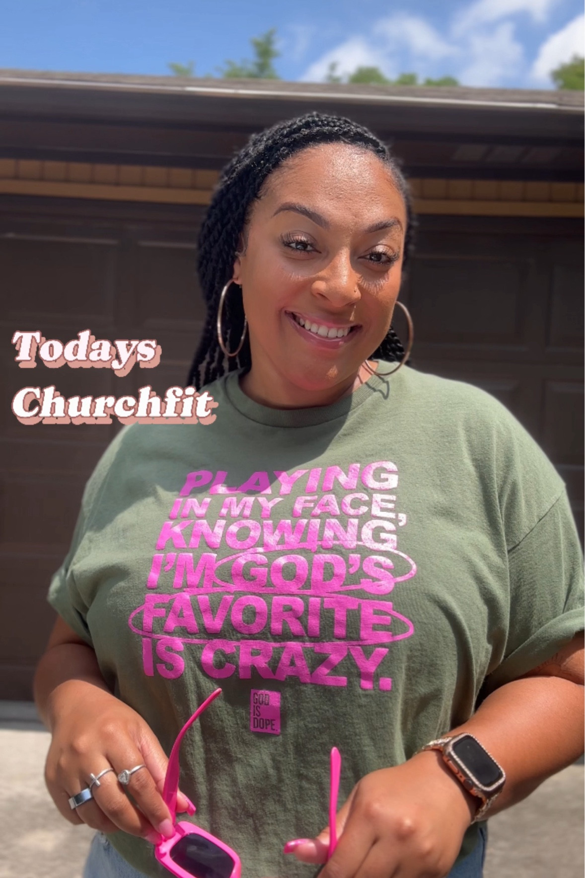 Churchfit ✨
I couldn’t find the T-shirt link but it’s from God is Dope! 

#LTKBeauty #LTKStyleTip
