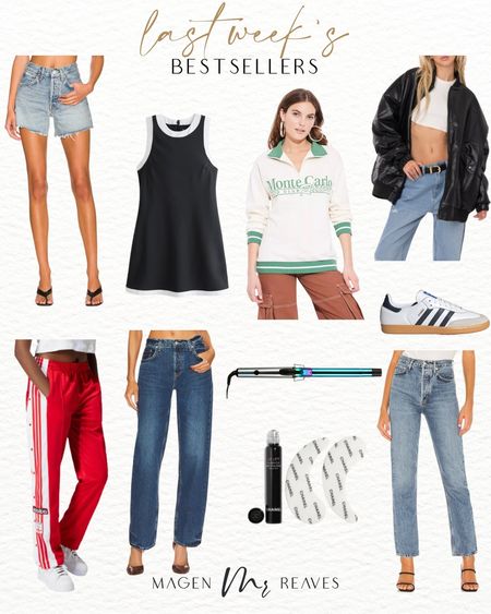 Last Week's Bestsellers - Revolve Denim Shorts - Babyliss Pro 1" Curling Iron - A&F Mini Dress

#LTKstyletip #LTKbeauty #LTKfindsunder100