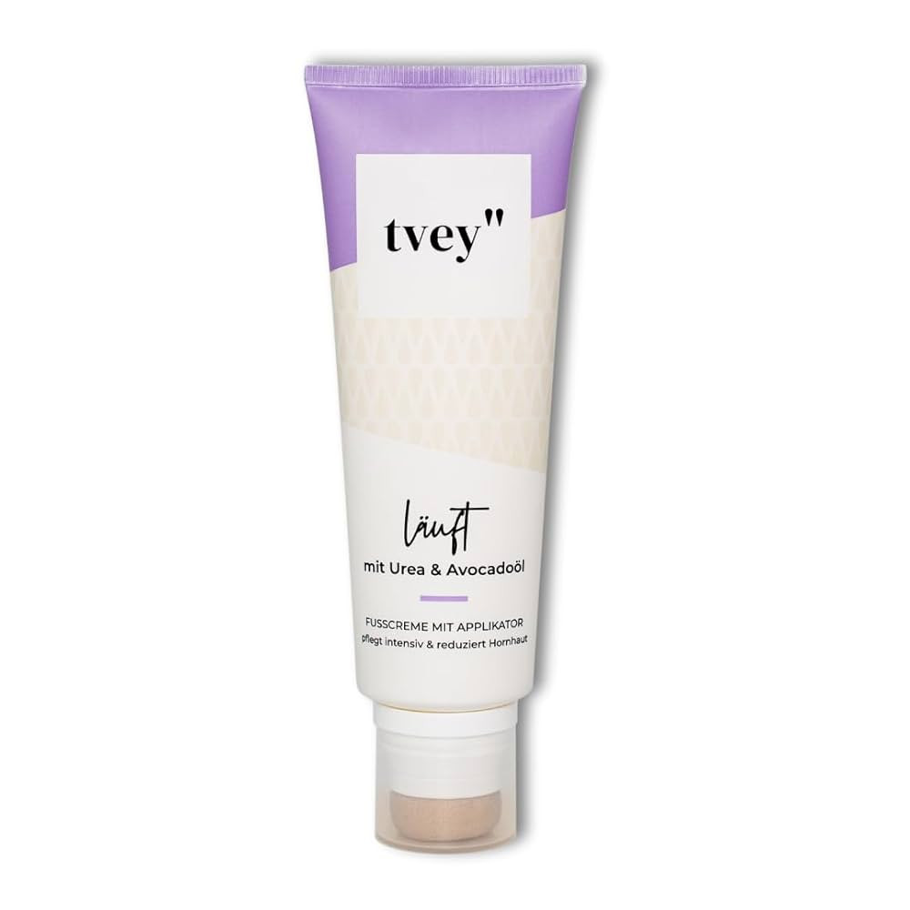 tvey" Fußcreme für sehr trockene Füße mit 10% Urea, Sheabutter & Avocadoöl - Effektive Fussc... | Amazon (DE)