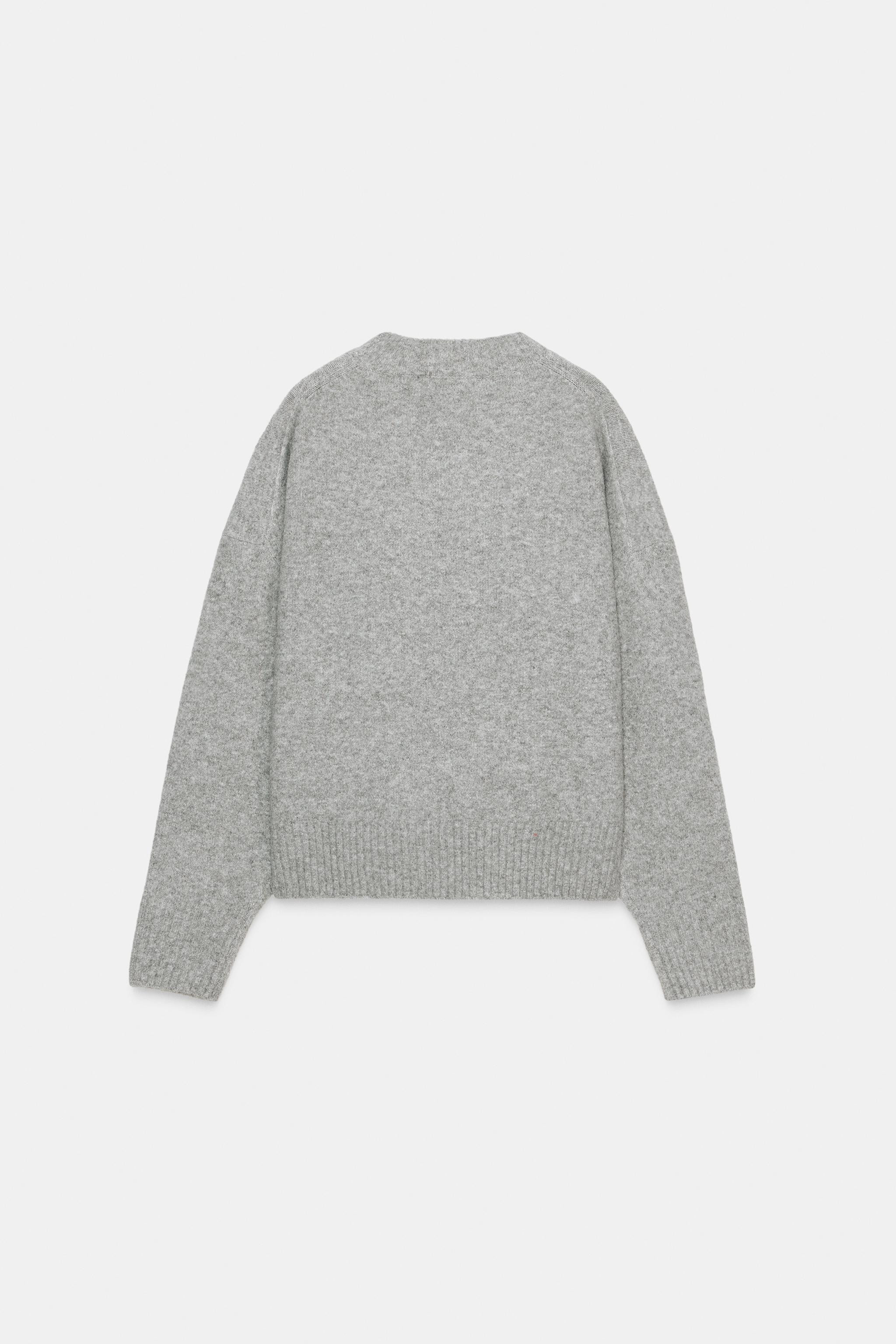 SOFT PLAIN KNIT JUMPER | Zara UK