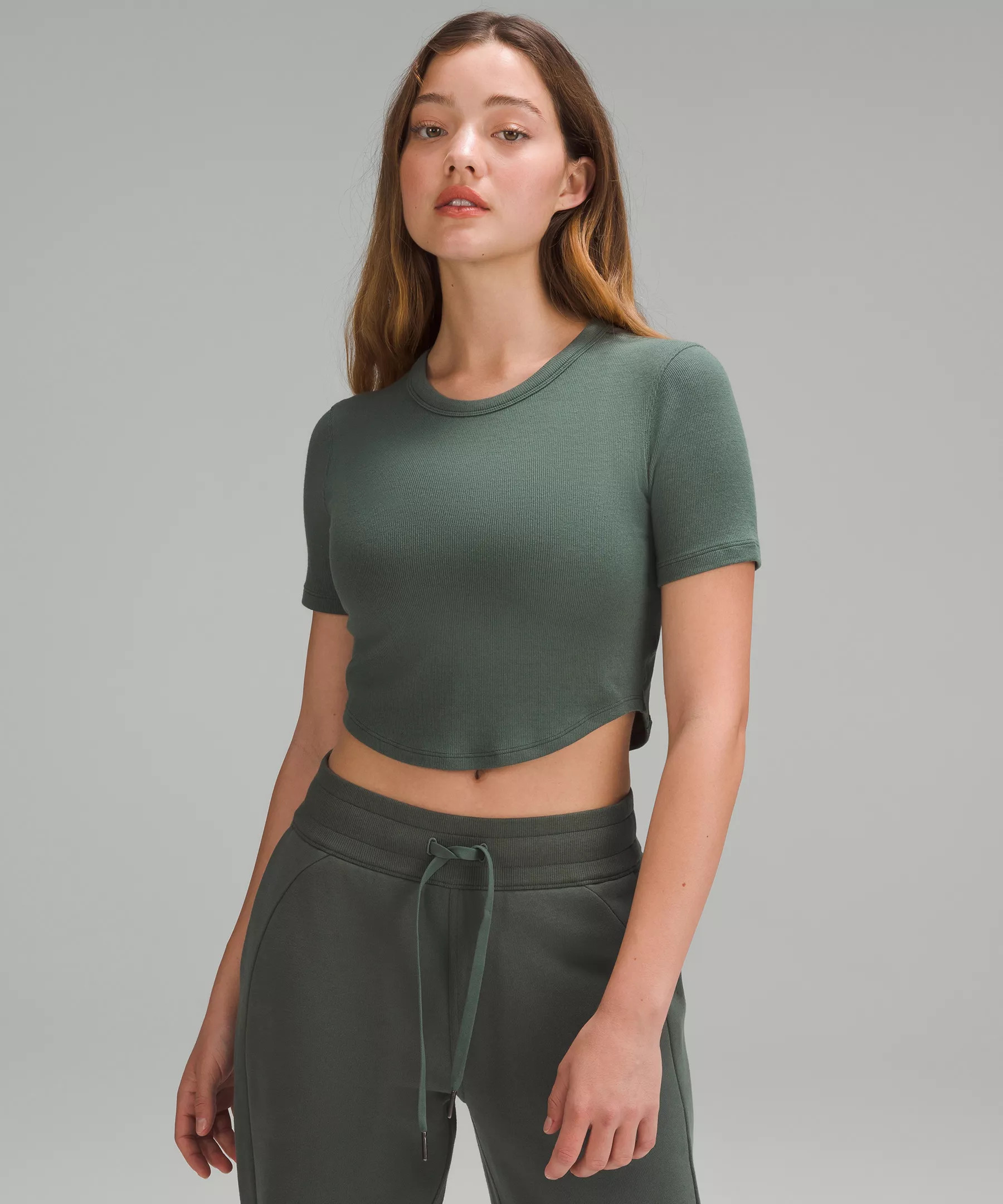 Hold Tight Cropped T-Shirt | Women's Short Sleeve Shirts & Tee's | lululemon | Lululemon (US)