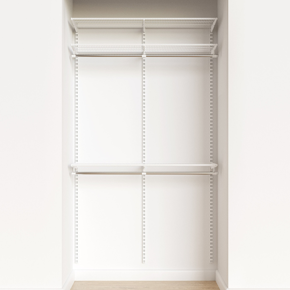 Elfa Classic 4' Closet Kit | The Container Store