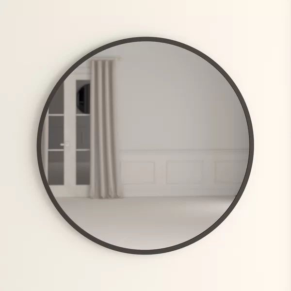 Hub 37" Modern and Contemporary Accent Mirror | Wayfair North America
